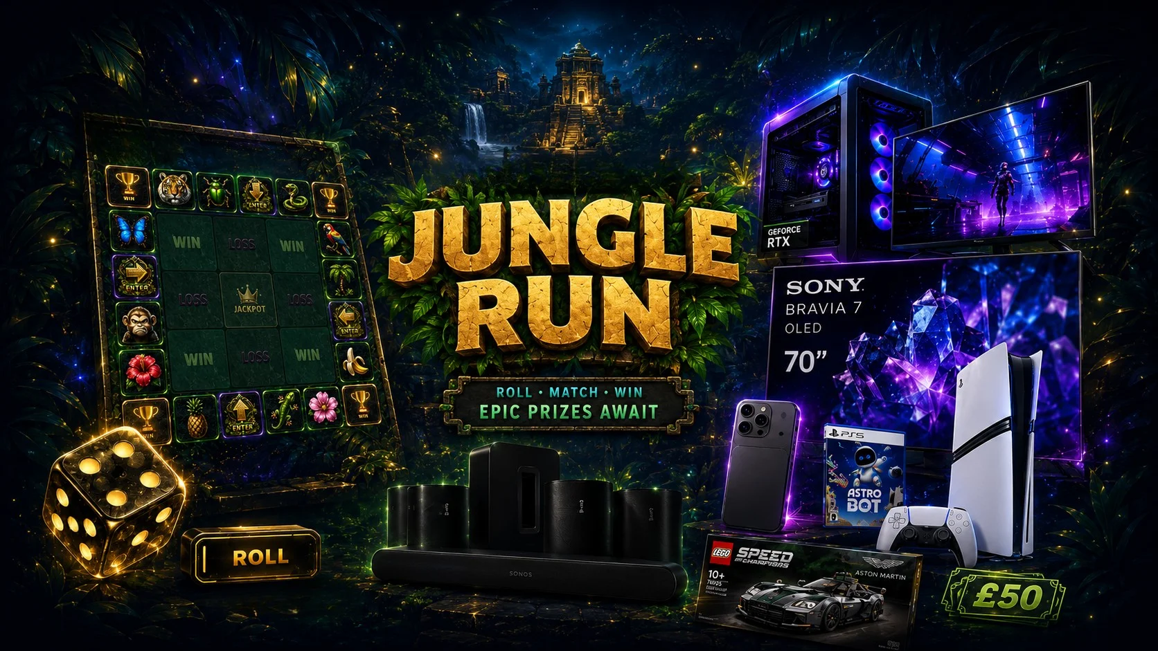GAMING BUNDLE IN THE JUNGLE