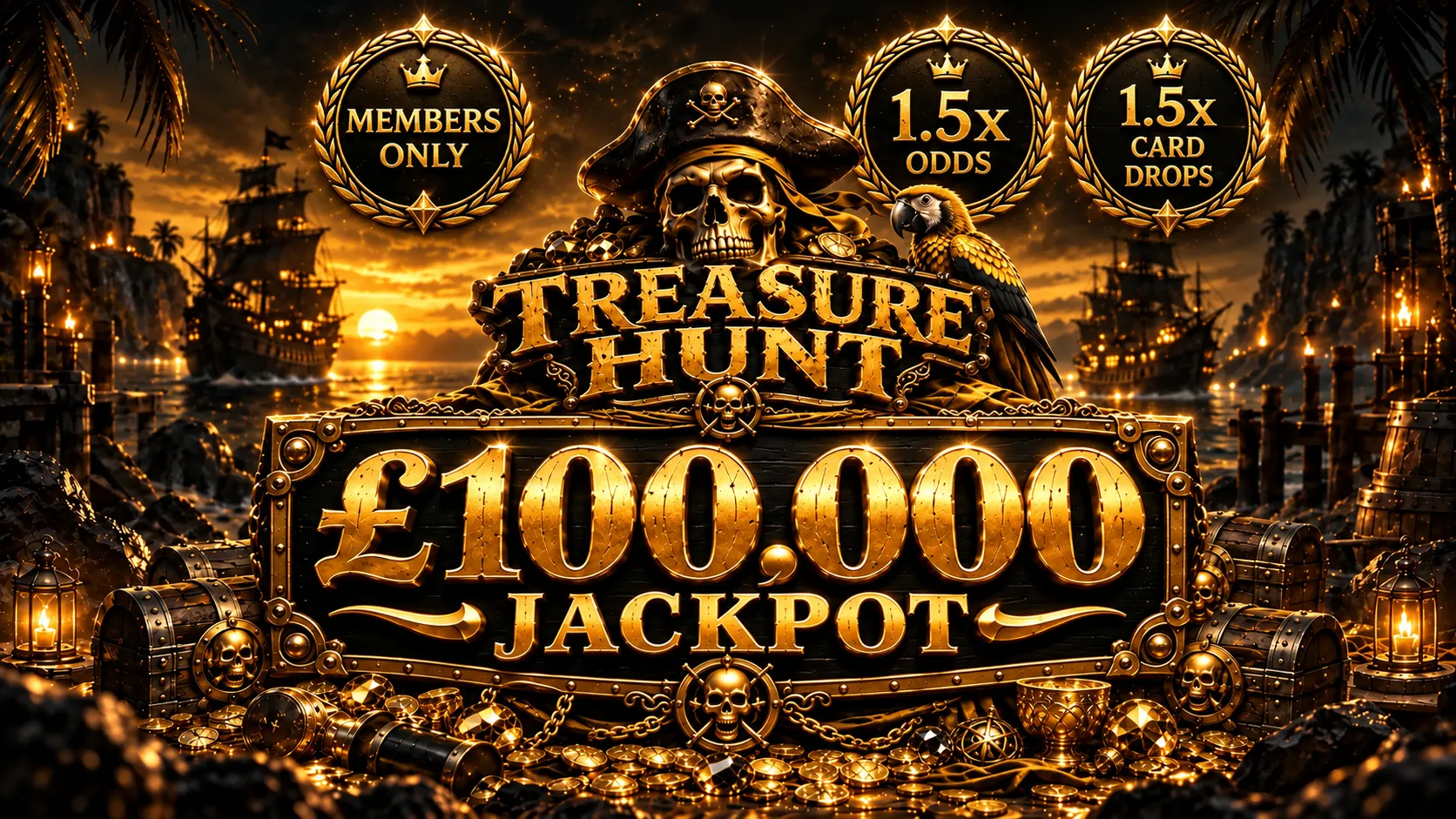 £100k Treasure Hunt +